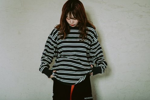 Basic multi-border long sleeve
