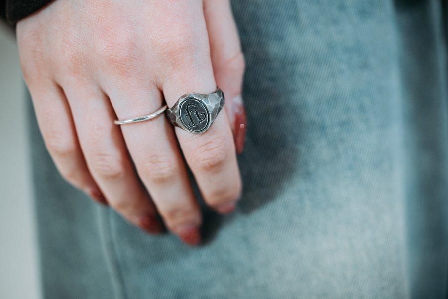 NOHEROES x YUJI signet ring - NOHEROES link:music:art