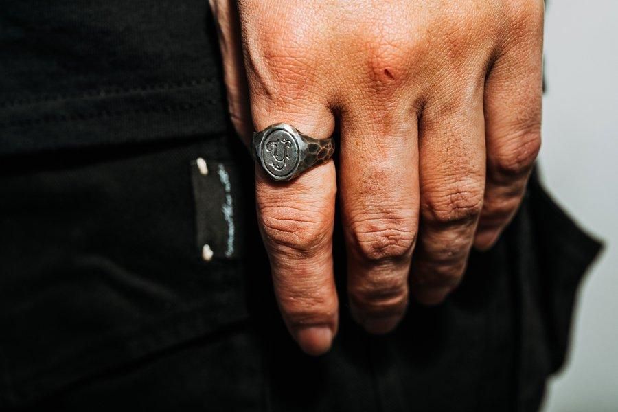 NO HEROES x YUJI シグネットリング NOHEROES x YUJI signet ring - NOHEROES link:music:art
