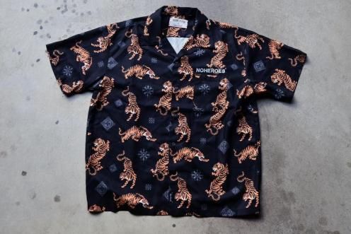 Tiger pattern Short Sleeve Shirts