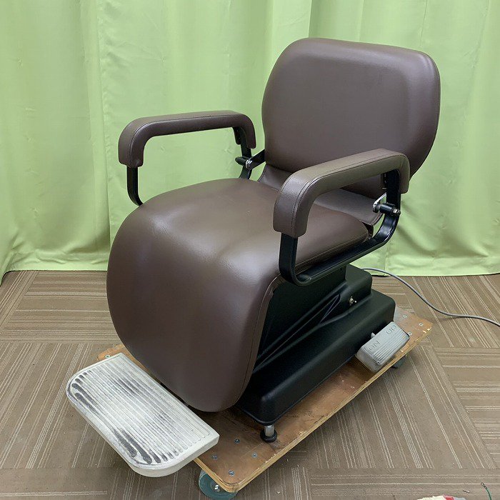 中古】アトリエ 電動シャンプー椅子『CS-6』フットレスト固定タイプ