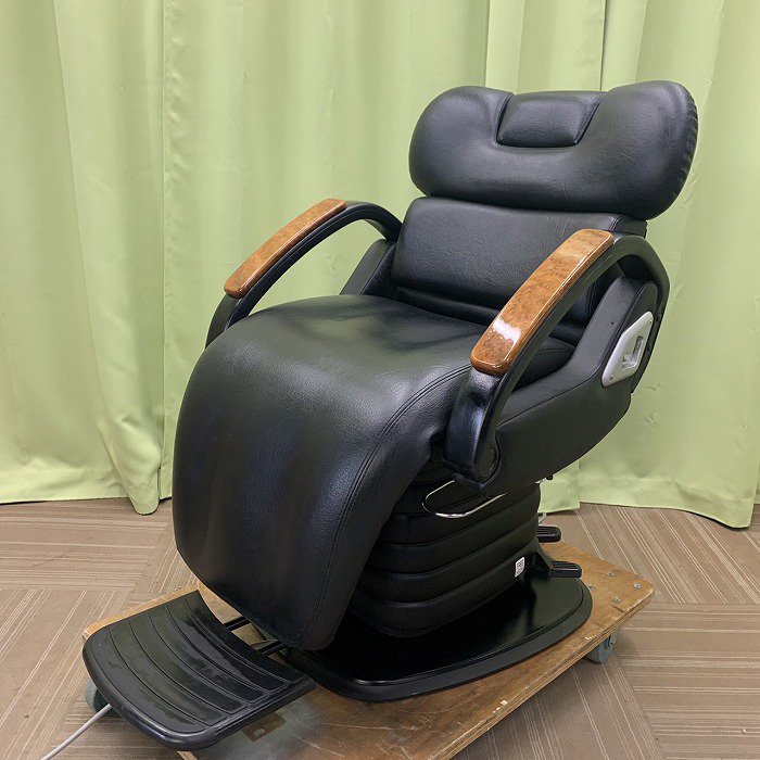 中古】オオヒロ シャンプー椅子『B-111NE・DX』枕付・回転仕様 - 美容