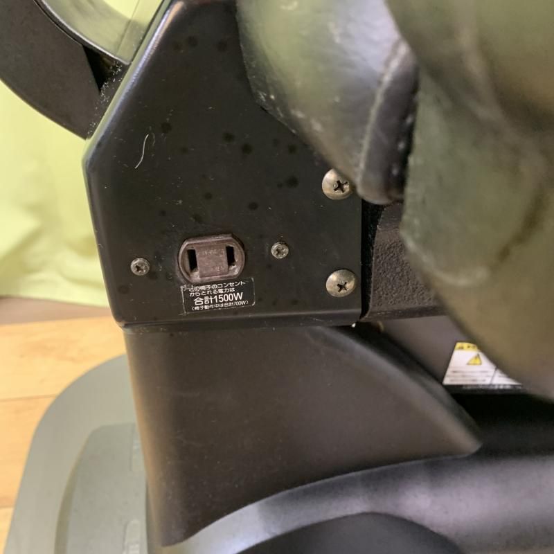 中古】タカラベルモント 理容椅子『シグマネクスト』ブラック