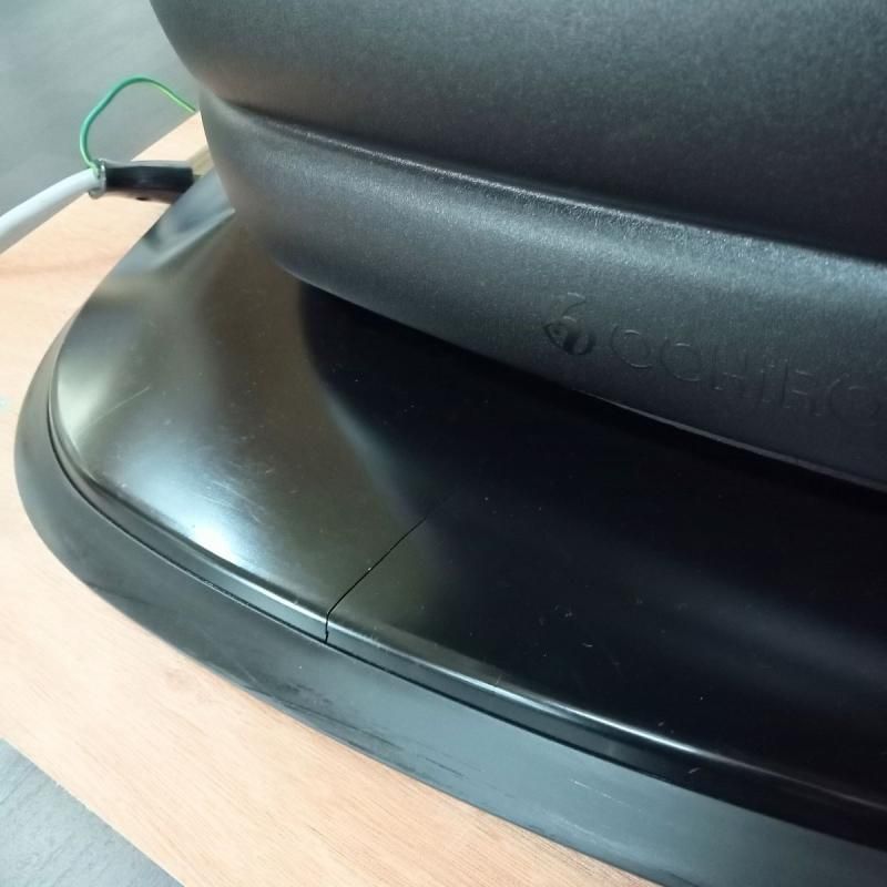 大広製作所 B-111NES（ブラック）木目肘　シャンプー電動椅子 中古】オオヒロ製 シャンプー椅子『 B-111NES 』ブラウン