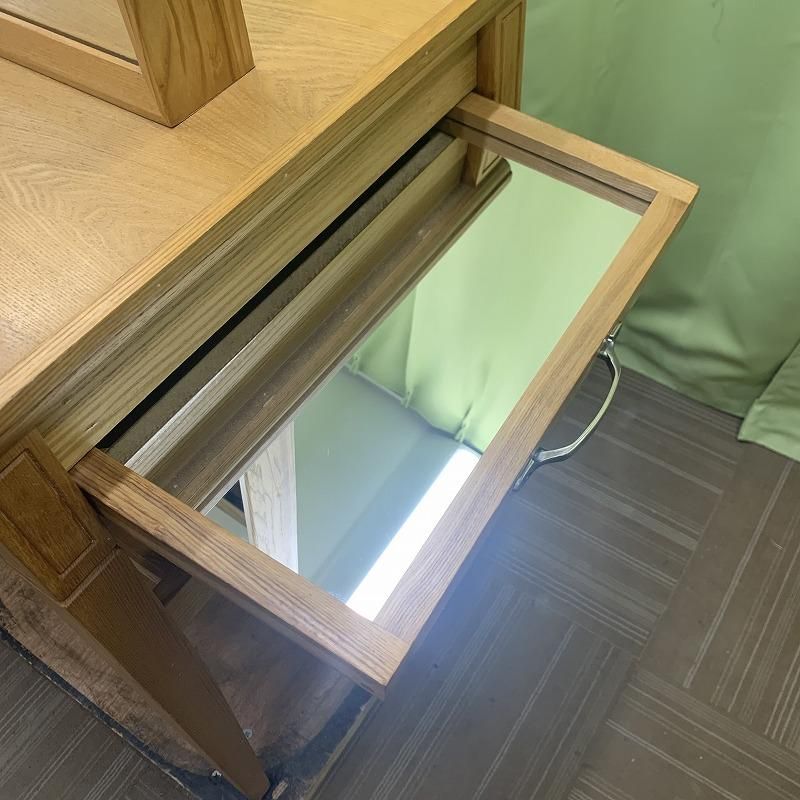 中古】 マテリ ドレッサー 『 木製両面ドレッサー』 - 美容機器