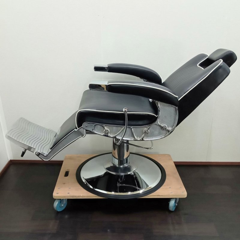 中古】ビューティガレージ 理容椅子『 OLDEST-DX（オールデスト