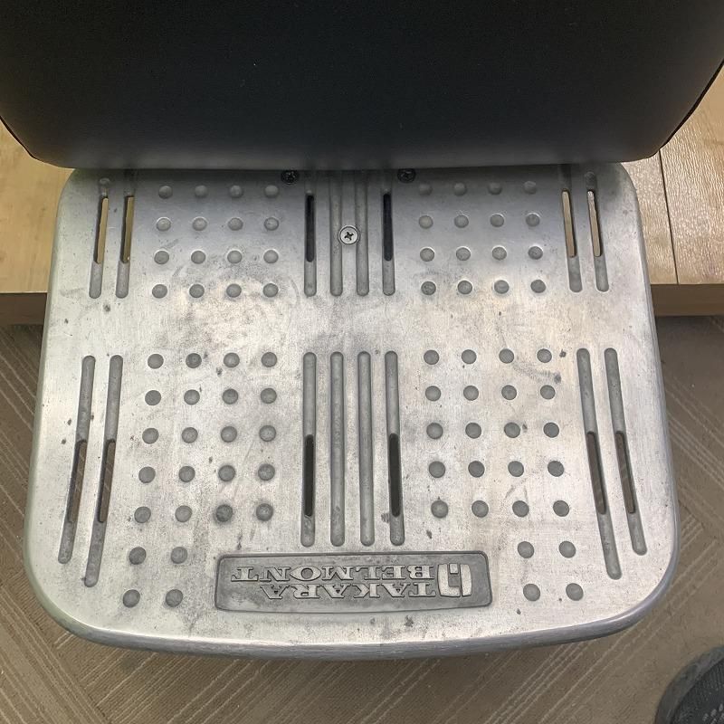 中古】タカラベルモント 理容椅子『BB-SPR』 新品レザー張替済