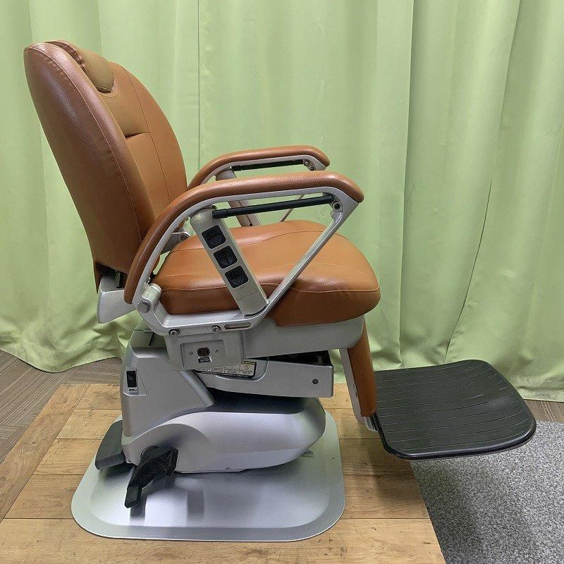 中古】タカラベルモント 理容椅子『 BB-SPN 』ブラウン - 美容