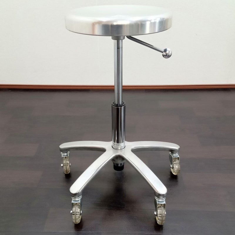 中古】タカラベルモント スツール 『 D-STOOL ALUMI（ディースツール アルミ）SC-246C 』