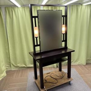 中古•千葉発•引き取り】セット面 美容室 美容師 ドレッサー 両面鏡 #02