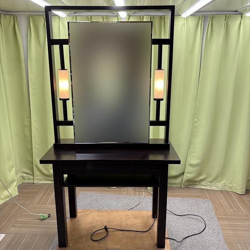 中古】オオヒロ 『アンティークドレッサー』両面自立タイプ - 美容機器