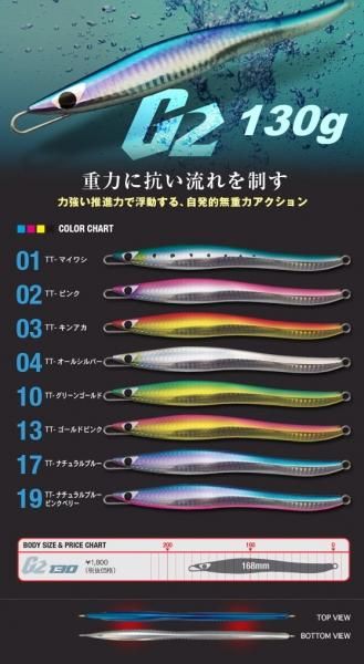 CB ONEシービーワンG2 130g ヒラマサジグ 外房 CB ONE取扱い店｜veinz 