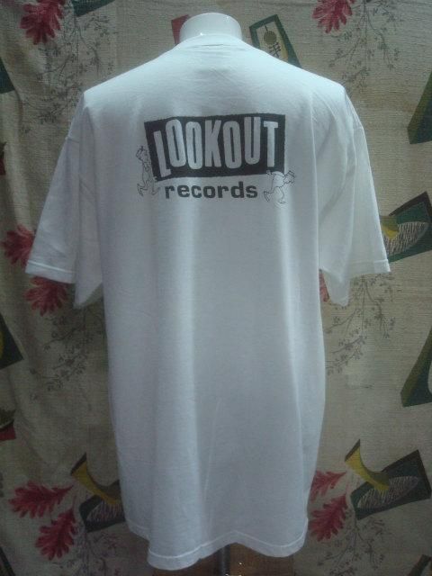 LOOKOUT RECORDS Tシャツ　【値引き不可商品】 LOOKOUT! RECORDS : 1st LOGO (ユニセックス 海外輸入バンド アー