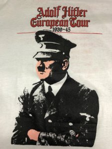 ヴィンテージ 　ヒトラー　ヨーロッパツアー　TシャツパンクT