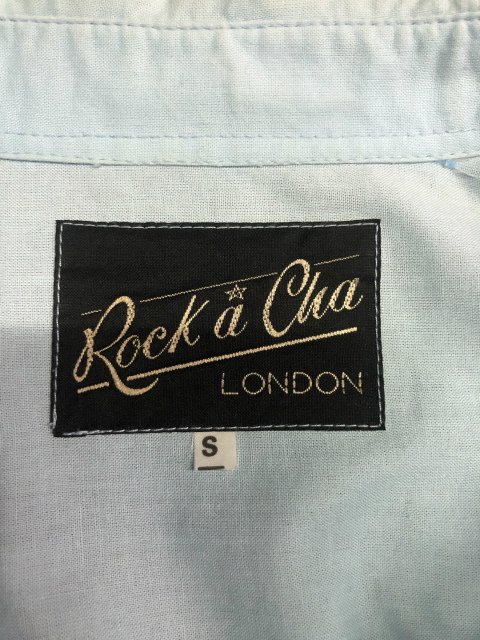 Rock a Cha Cotton L S Shirt Size S about M USED VINTAGE CLOTHING