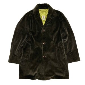 MIGHTY MAC Shawl Collar Corduroy Coat Size 42 about 40 - USED