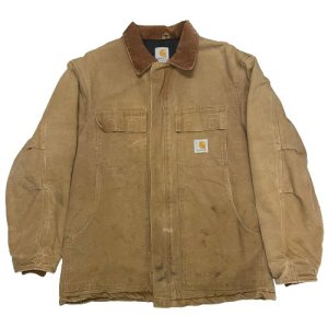 carhartt Traditional Coat BR Size L-R - USED VINTAGE CLOTHING GASOLINE WEB  SHOPPING