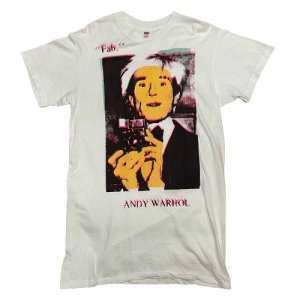 DON ROCK Andy Warhol Hanes Tee Shirts Size L - USED VINTAGE