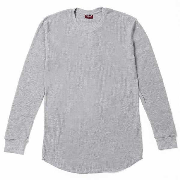 City Lab シティラブ 長袖 サーマルtシャツ ヘザーグレー Quot Fitted City Lab シティラブ 長袖 サーマルtシャツ ヘザーグレー Quot Fitted