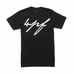 4PF フォーポケッツフル ロゴ 半袖Tシャツ ブラック 