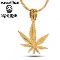 King Ice×Designed by Snoop Dogg キングアイス スヌープドッグ デザイン ネックレス ゴールド 