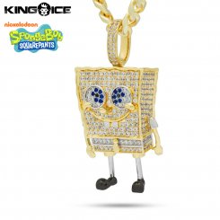 King Ice×SpongeBob SquarePants キングアイス スポンジ・ボブ ネックレス ゴールド 