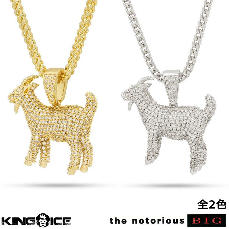 新品 KING ICEネックレス NOTORIOUS B.I.G ヒップホップ