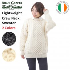 aran crafts ウールショールカラーセーター ベージュ L aw85