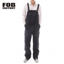 FOB FACTORY եӡեȥ꡼ åեå ǥ˥४С  F0479 DENIM OVER-ALL WA