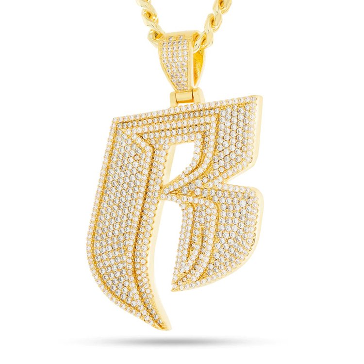 Ruff Ryders × King Ice キングアイス ラフ・ライダーズ ロゴ ネックレス Ruff Ryders Logo Necklace