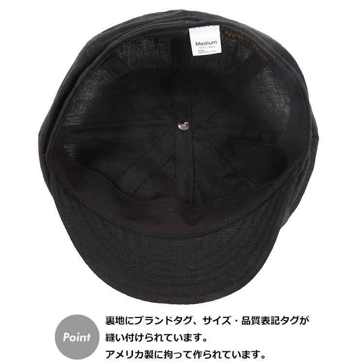 100％本物保証！ USA製ニューヨークハット新品Lambskin Spitfire本革