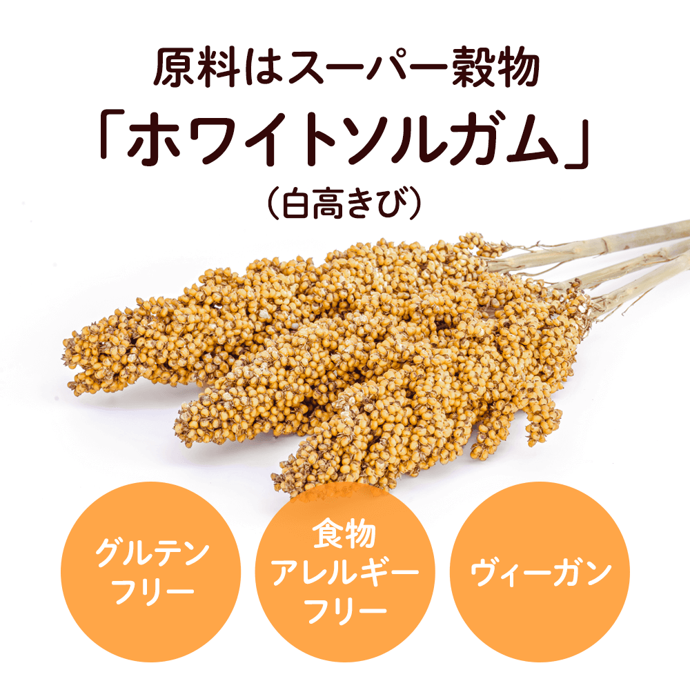 ソルガムきび麺 180g - ホワイトソルガム（グルテンフリー＆ヴィーガン）を使った食品販売 なかのソルガム公式オンラインショップ