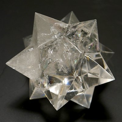水晶 アステロイド シェイプ （300g） ブラジル産 原石 - 水晶・天然石 