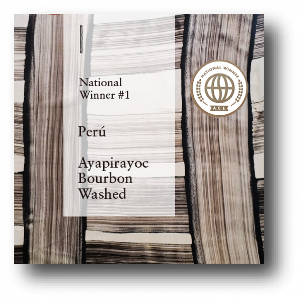 <img class='new_mark_img1' src='https://img.shop-pro.jp/img/new/icons5.gif' style='border:none;display:inline;margin:0px;padding:0px;width:auto;' />Perú National Winner #1 Finca Ayapirayoc Bourbon Washed 200g
