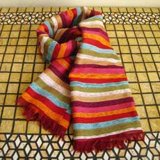 ベジタブルシルクの手織りストール モロッコ製 - 輸入雑貨の通販ショップ - Y's Fun World - 楽しい！エコフレンドリー！