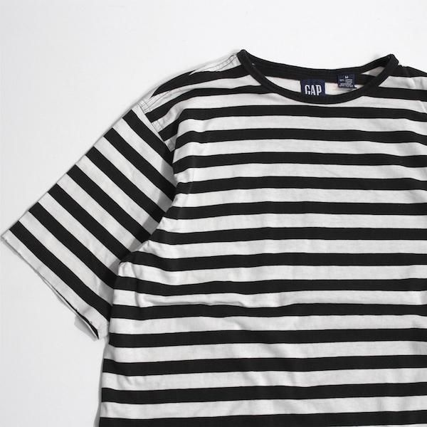 お気に入り】 GAP TEE STRIPED GAP OLD ボーダー XL SIZE Tシャツ 半袖