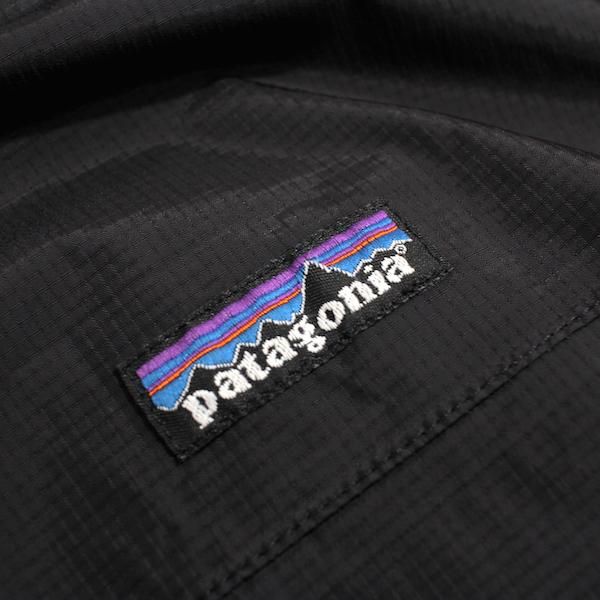 00's パタゴニア H2no ジャケット 企業ロゴ刺繍入り ブラック