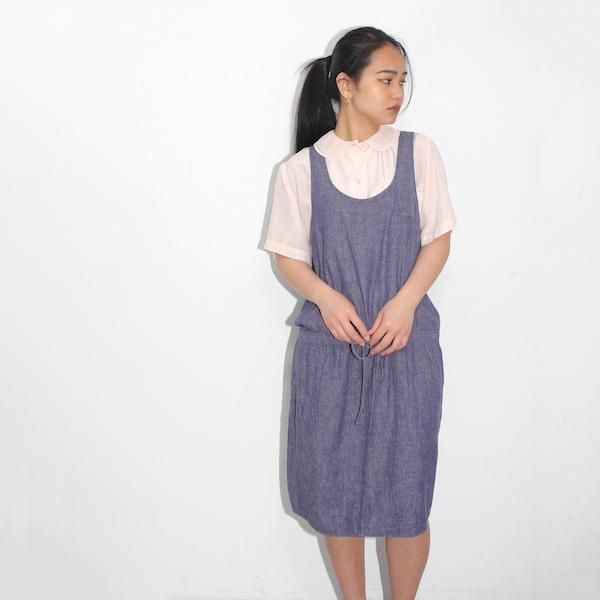 Sautum By Mericca レディース ユーズド シャンブレー ワンピース レディース 渋谷古着屋 通販 Mericca Webストア