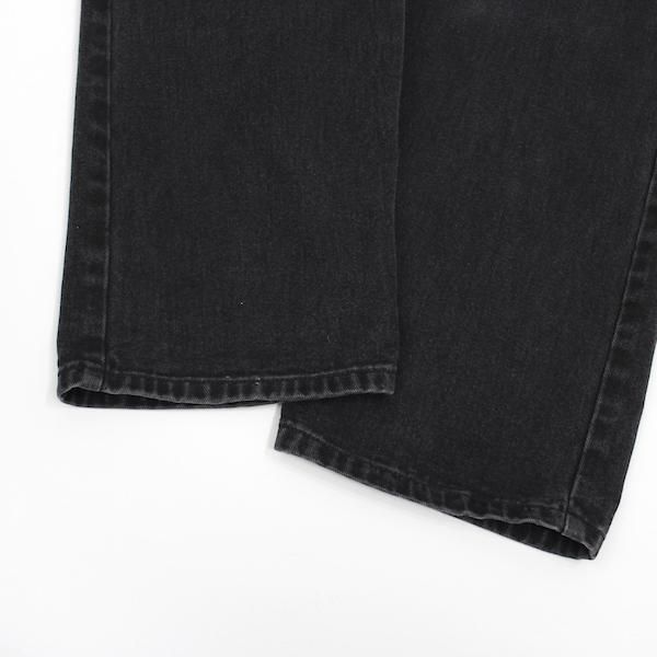 90's ポロジーンズ ブラックデニム バギーパンツ [POLO JEANS Co
