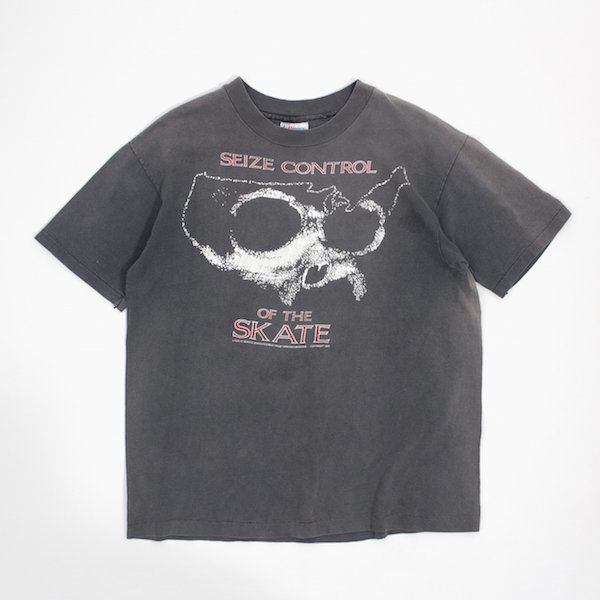 80's USA製 ヴィンテージ スラッシャー SEIZE CONTROL OF THE SKATE T