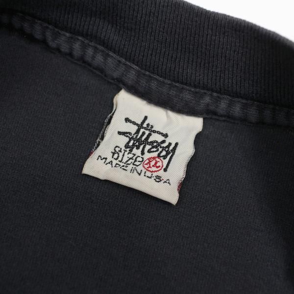 90's USA製 オールド ステューシー Tシャツ トロピカルフラワー ...