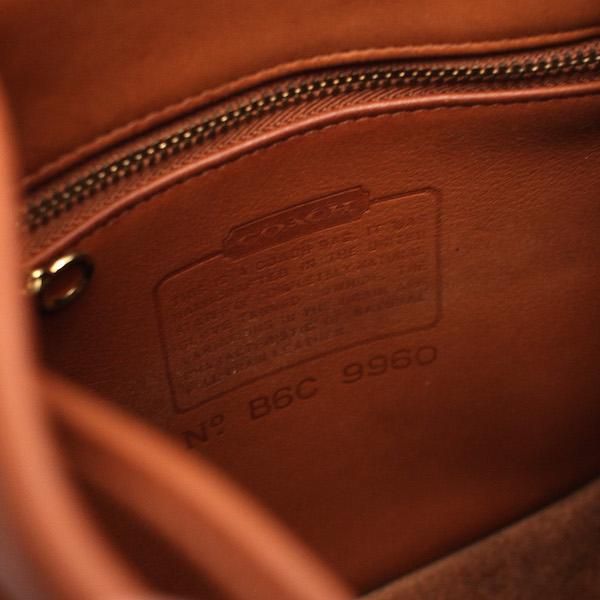 レディース] 90's USA製 オールド・コーチ ミニレザーリュック