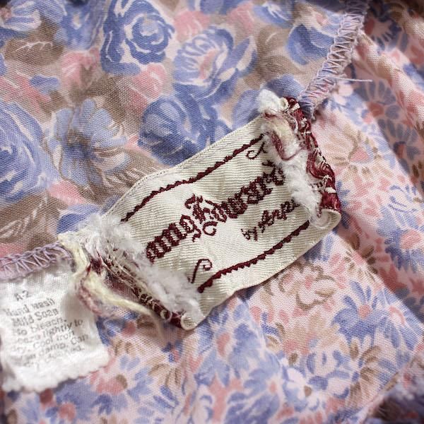 レディース] 70's ヴィンテージ 小花柄 インド綿 ワンピース
