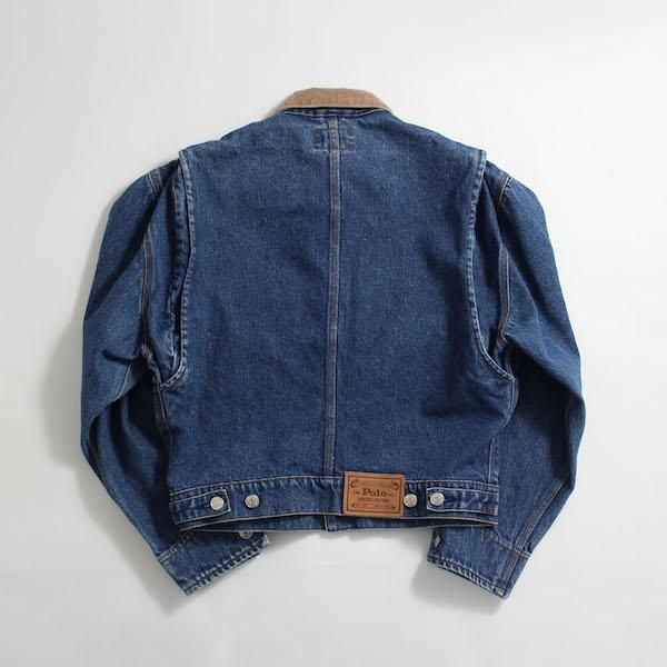 レディース] 80's~ ラルフローレン デニムジャケット 白タグ