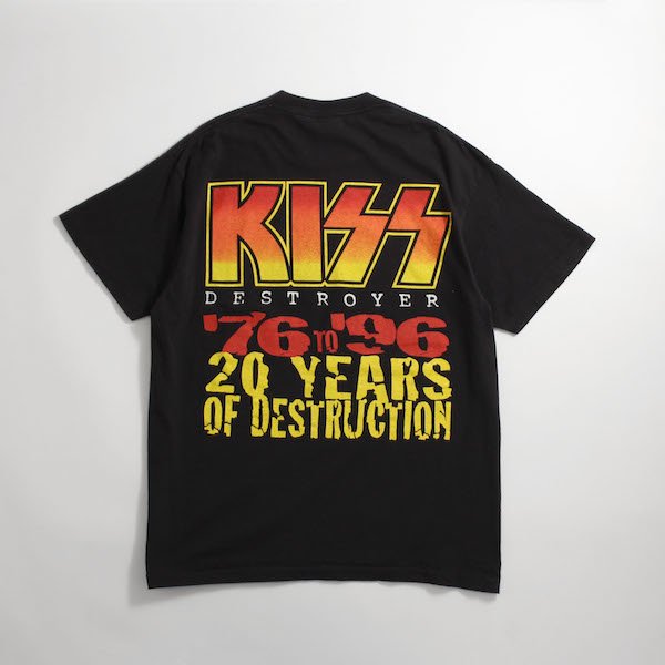 90's KISS 20周年ツアーTシャツ キッス - レディース 渋谷古着屋 通販 