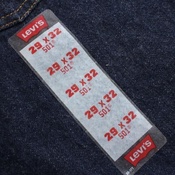 リーバイス　501 　90年代　ワンウォッシュ　デッドストック デニム/ジーンズ 純正/新品