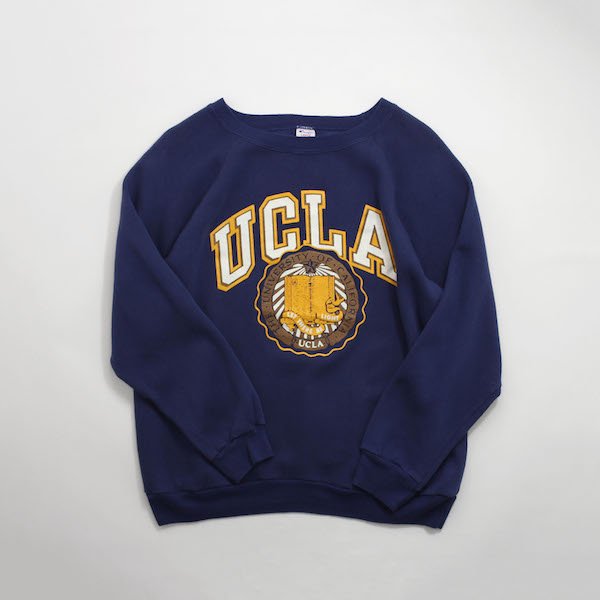 レディース] 80's ヴィンテージ チャンピオン UCLA カレッジプリント