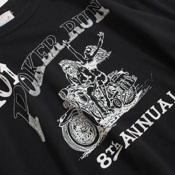 レディース] 90's 101 ポーカーラン バイクイベントTシャツ