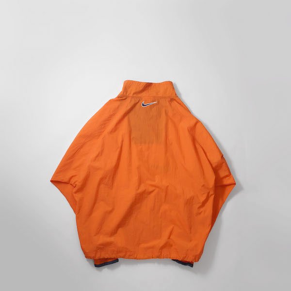 [メンズ] 90's NIKE ビッグサイズ ナイロンジャケット プルオーバー オレンジ [ナイキ] - レディース 渋谷古着屋 通販