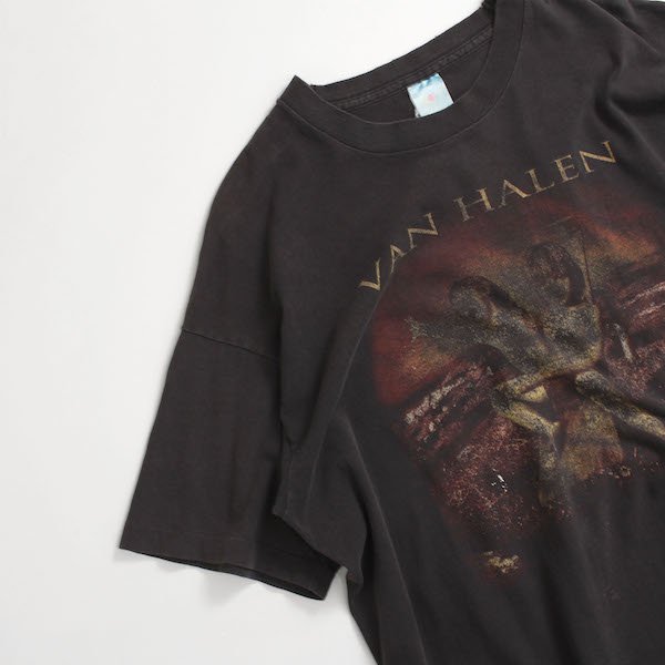 メンズ] 90's ヴァンヘイレン バランスツアー Tシャツ 双子 [VAN HALEN